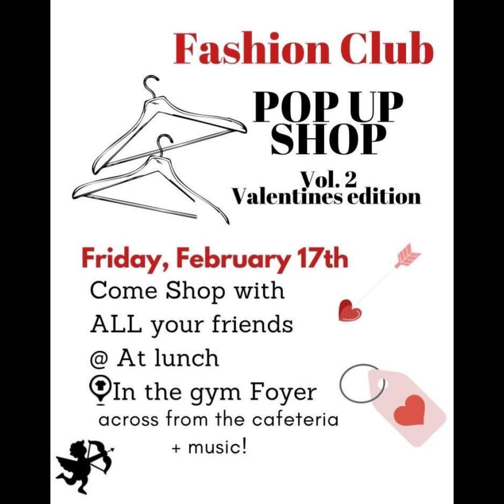 Fashion Club Pop Up 2/17