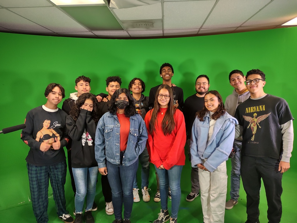 Students in Broadcasting Class