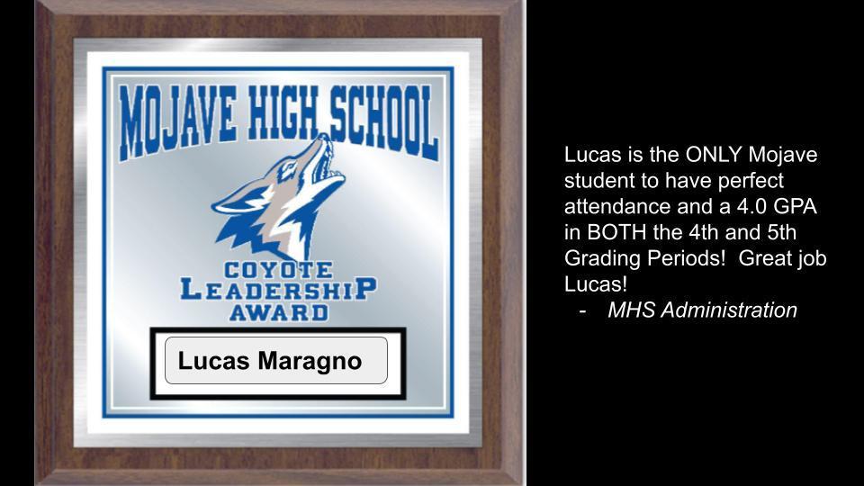 Live Feed | Mojave High School