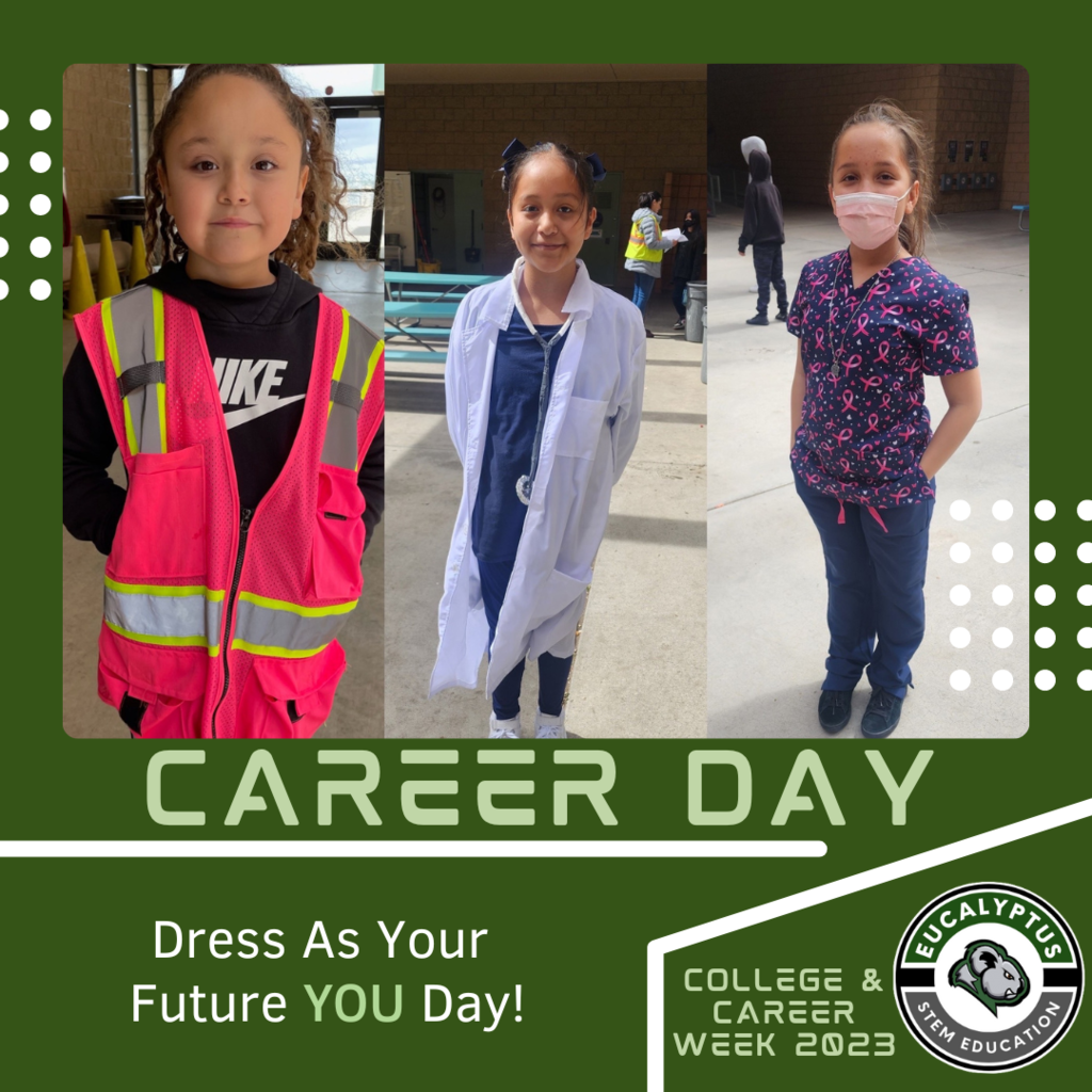 Career Day! Dress as your future YOU! 