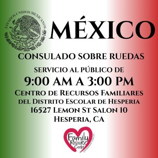Mexican Consulate at Family Resource Center 
