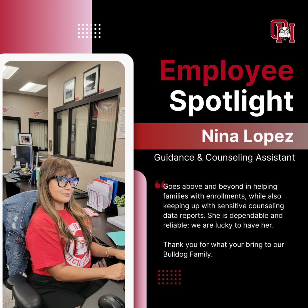Employee Spotlight-Lopez, N.