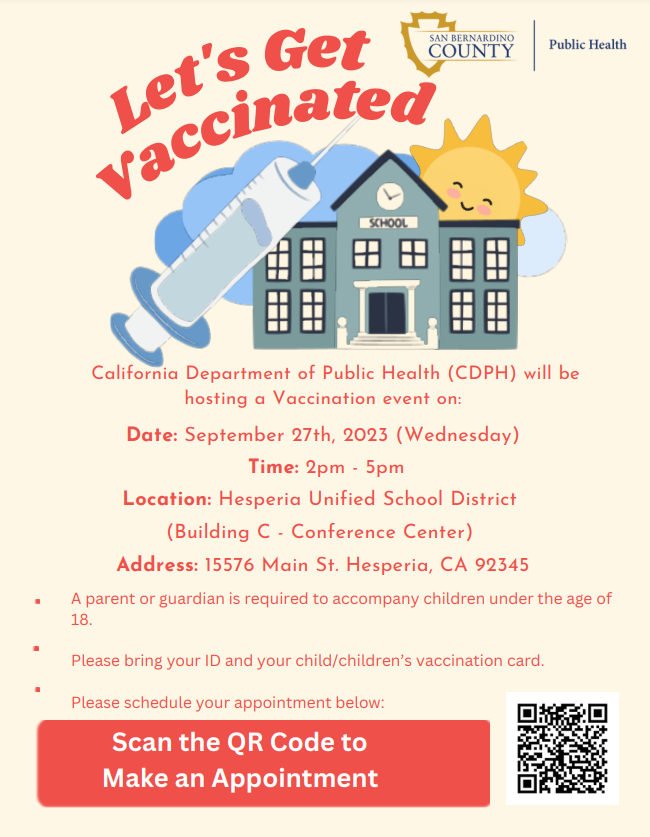 clinic flyer English