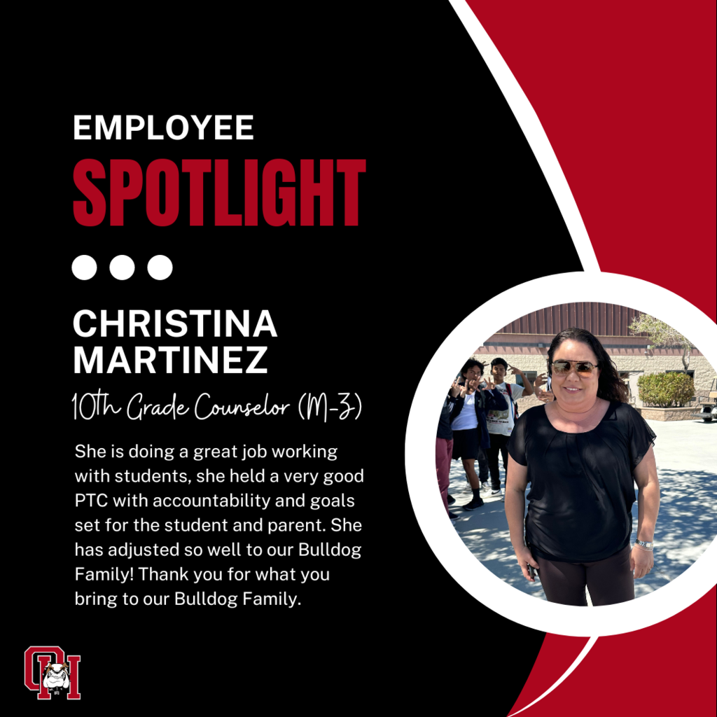 Employee Spotlight-Martinez