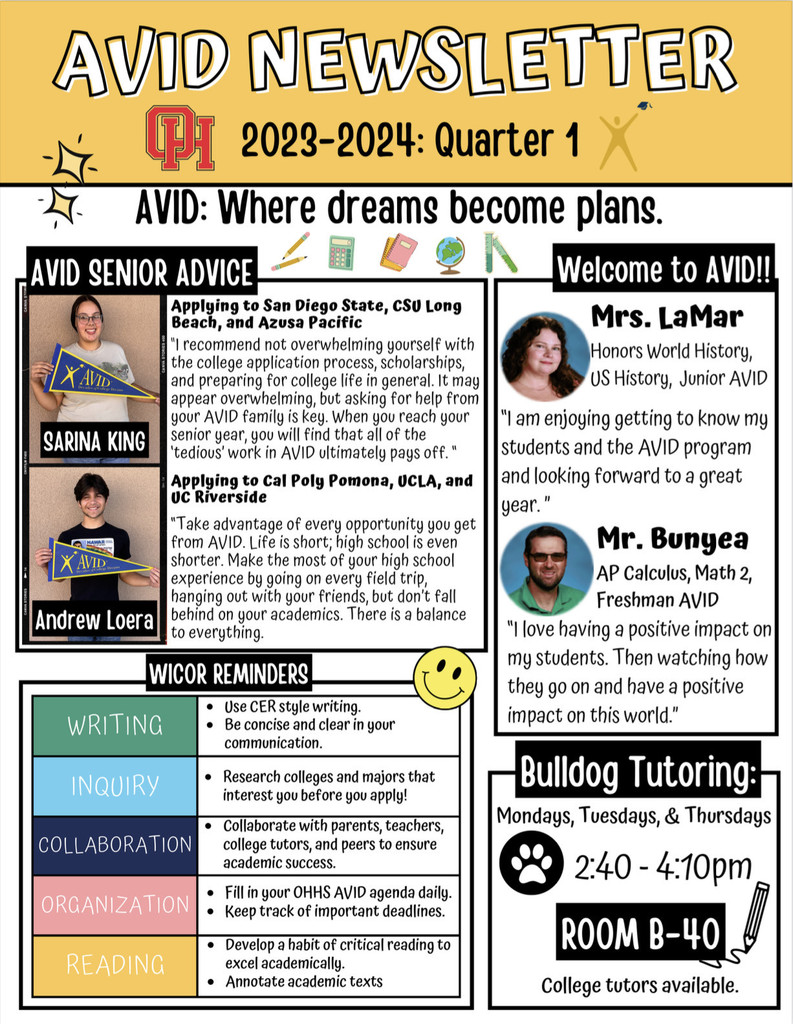 AVID 1Q Newsletter-23/24