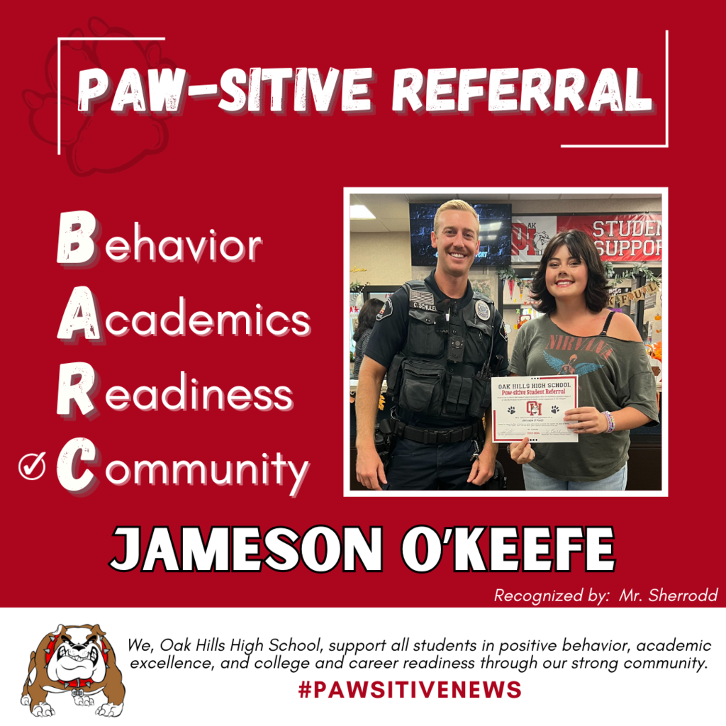 Pawsitive Referrals-O'Keefe