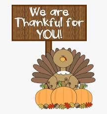 We are Thankful for YOU!
