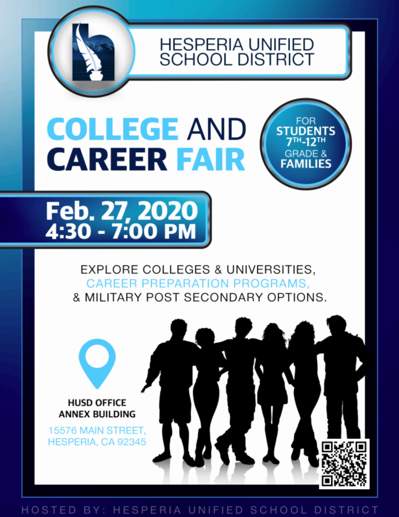 College and Career Fair English