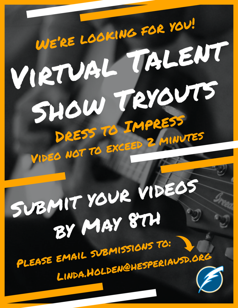 Virtual Talent Show Tryouts