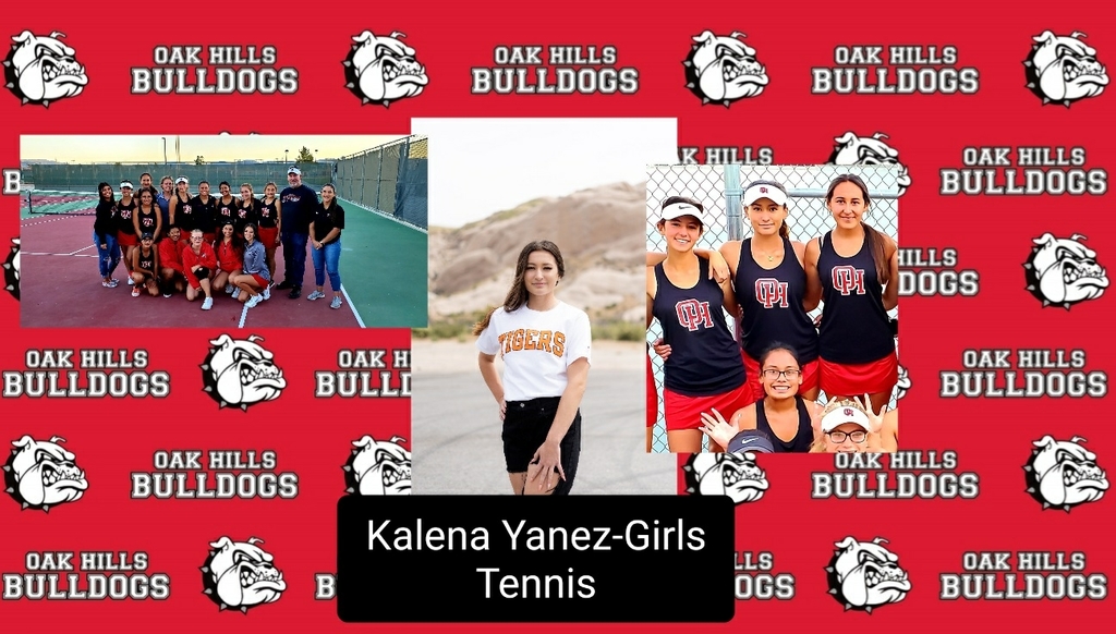 Congratulations Kalena Yanez for continuing your academic and athletic career at RCC! Thank you for being an outstanding student-athlete. We wish you the best! Always a great day to be a Bulldog!