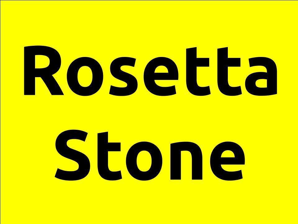 Rosetta Stone Image