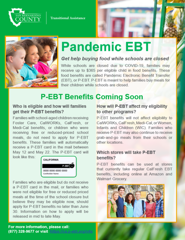 Pandemic EBT Flier