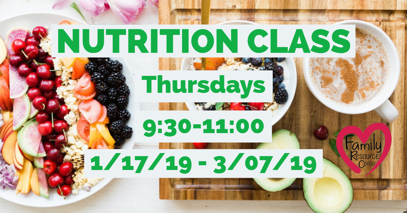 Nutrition Class Flyer